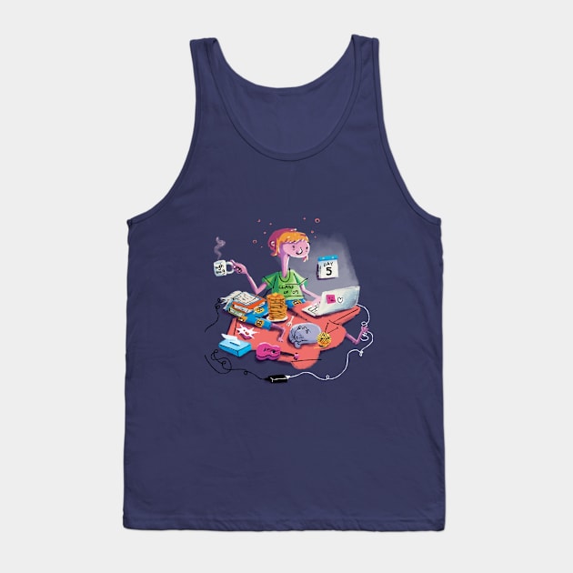 Study Tank Top by This_n_That